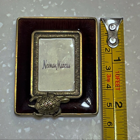 Jay‎ strongwater Neiman Marcus turtle mini frame - Picture 4 of 5